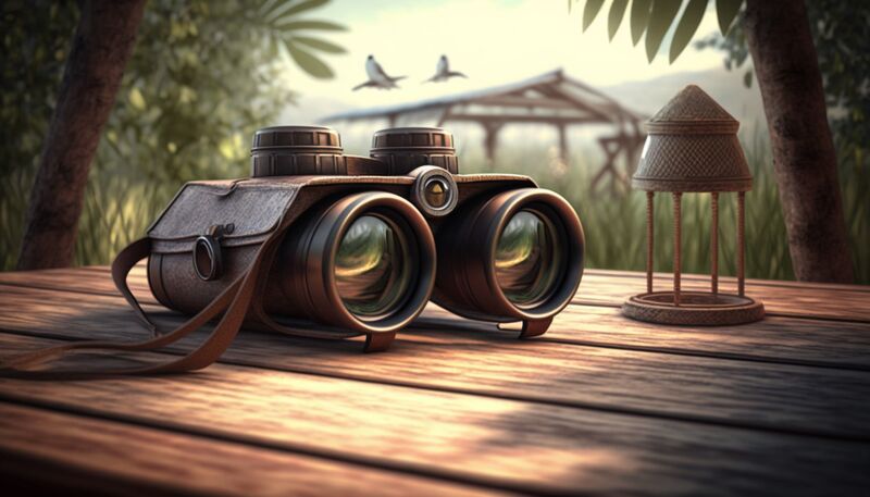 A good pair of binoculars is your most critical piece of equipment
